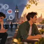 Man rebuilding his confidence while dating in London after a diagnosis